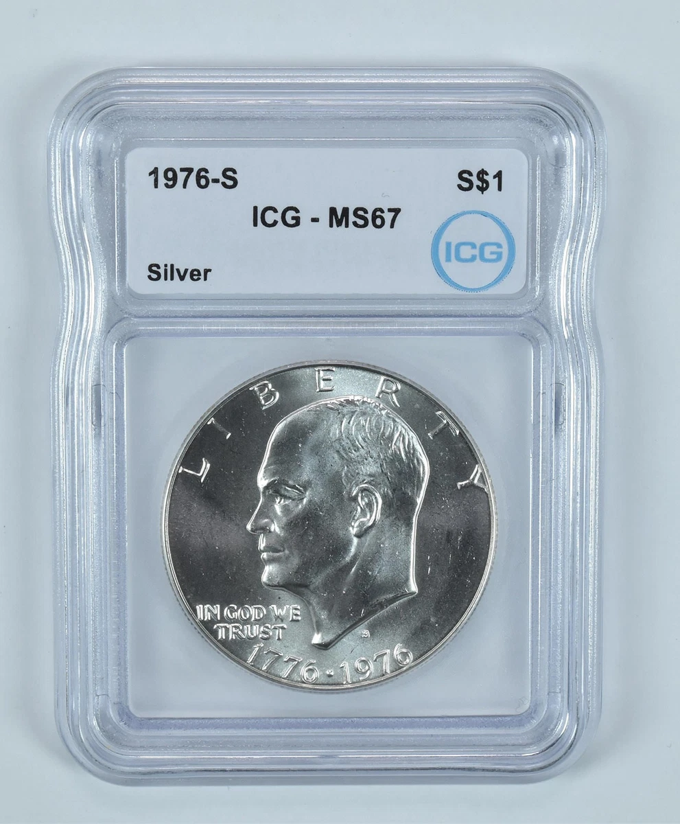 MS 67 Graded 1976 Eisenhower Dollars (1971-1978) for sale | eBay