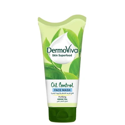 Dermoviva Face Mask Green Tea 150ml Free Shipping Worldwide - Image 1 of 4