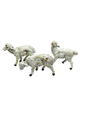 Pecore Fontanini per Pastori Alti Cm 12 - Animali per Presepe - Modello a Scelta - Immagine 1 di 4