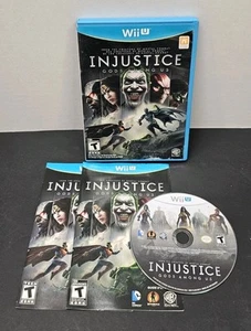 Injustice Gods Among Us Nintendo Wii U CIB - Bild 1 von 5