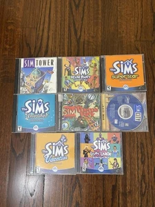 The Original Sims PC CD-ROM Lot of 8  - Picture 1 of 7