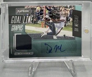 Panini Playbook Goal Line Graphs Platinum 2020/25 DK Metcalf #GLG-DK automático - Imagen 1 de 2