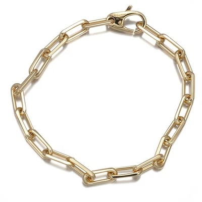 Auth Cartier Bracelet Santos de Cartier Spartacus Chain 18K 750 Yellow Gold  - Image 1 of 3