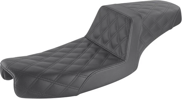 Saddlemen Step-Up LS Seat Black #284204 Harley Davidson Dyna - Image 1 of 1