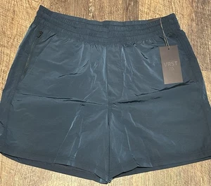 NUEVO CON ETIQUETAS VRST Pantalones Cortos Atléticos Todo In Para Hombre 5” Sin Forro $54 Talla Mediana Verde Azulado Brillo - Imagen 1 de 6