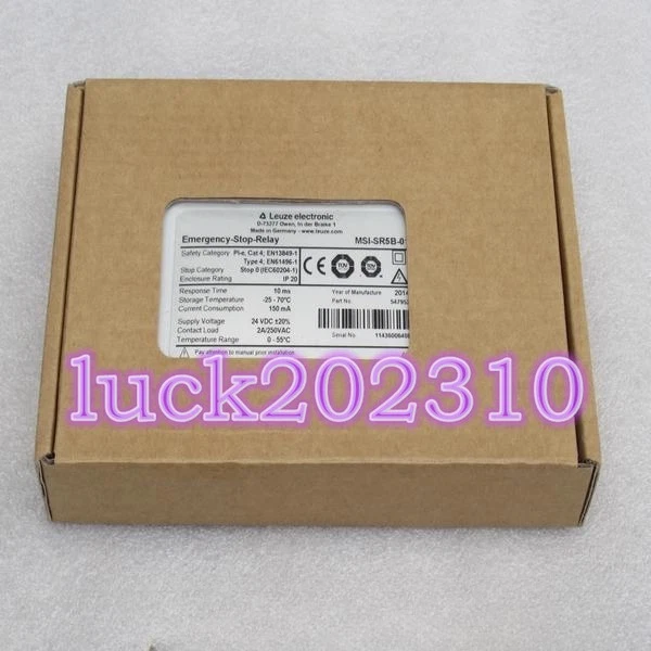 1PC NEW LEUZE Safety Relay MSI-SR5B-01 547952 #YY - Image 1 of 1