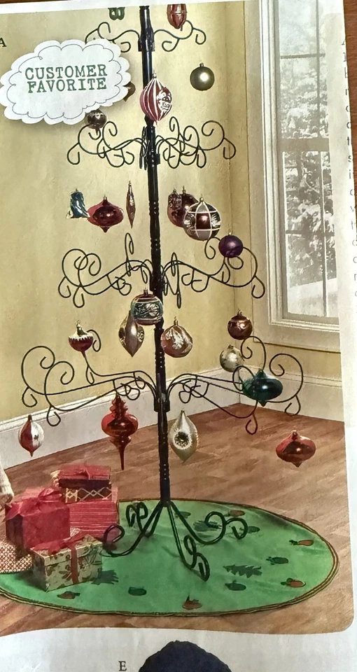 Árbol adorno exclusivo de hierro forjado Foto 1 de 1