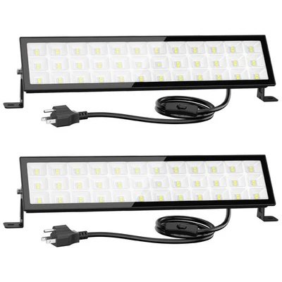 Onforu LED Shop Lights,6500K Daylight White Work for Garage,72W 6500lm Ultra - Image 1 of 4