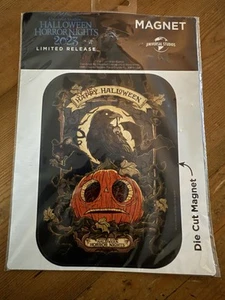 Universal Studios Halloween Horror Nights 2025 Pumpkin Magnet - Bild 1 von 3