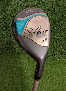Callaway Solaire 5H 5 híbrido rescate grafito mujer flexible damas 39" limpio - Imagen 1 de 10