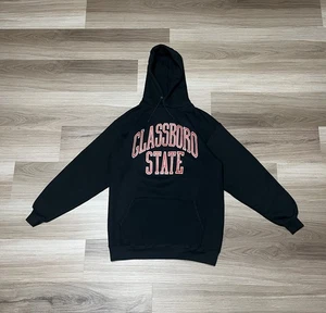 Vintage 80er 90er Glassboro State College Rowan University Hoodie Jansport USA Herren XL - Bild 1 von 9