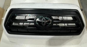 Grill Grille Black/White 2016 2017 2018 2019 2020 Toyota Tacoma 53113-04040 OEM - Picture 1 of 12