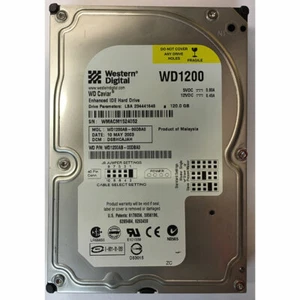 WD1200AB-00DBA0 - Western Digital 120GB 7200 RPM IDE 3.5" HDD - Picture 1 of 1