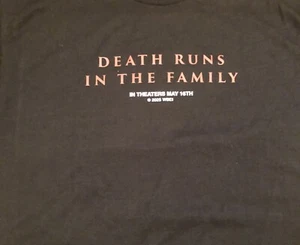 Final Destination Bloodlines Werbe Promo T-Shirt Medium in den Kinos 16. Mai - Bild 1 von 5