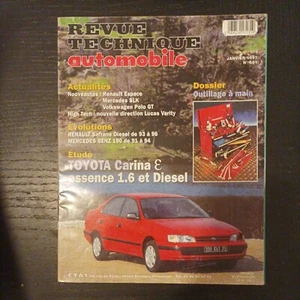 revue technique Toyota Carina E 1.6 E 2.0 D 2.0 D turbo RTA carina E ess diesel - Picture 1 of 16