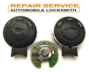 Servicio de reparación para Mini One S Clubman Countryman mando a distancia llavero carcasa de batería - Imagen 1 de 3