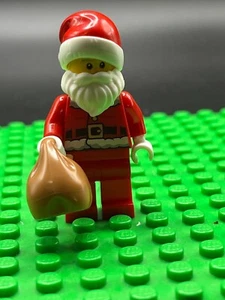 Lego Serie 8 "SANTA CLAUS con BOLSA DE JUGUETE" hol125 8833 Minifigura Lote 10 - Imagen 1 de 6