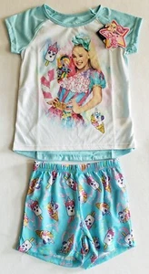 JoJo Siwa Ice Cream/Sweets Theme 2-Piece Pajama Set Girls' Size 6/6X-New - Picture 1 of 7