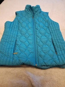 Tigi Ladies Quilted Bodywarmer/Gilet Size 10-12 Green - Picture 1 of 8