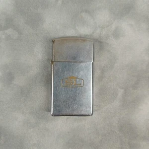 Vintage Zippo Lighter ST Logo Chrome Slim Case USA Made🔥 - Picture 1 of 24