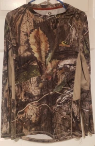 Mossy Oak Camo Shirt Scent Control Mens Sz Small - Picture 1 of 5