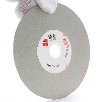 Disco de molienda de diamante de 4 pulgadas 600 granos disco de regazo plano herramientas lapidarias para piedra Foto 1 de 4