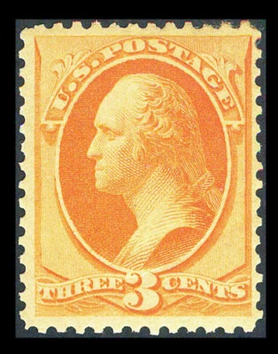 US #147-E13c; 3¢ WASHINGTON ESSAY ON THICK PAPER (SCARCE), VF-OG-HR - Image 1 of 2