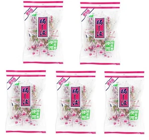 Umeshiba Crunchy Pickled Plum Umeboshi snack 110g x 5 bags Individual wrapping  - Picture 1 of 3