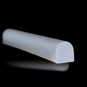 1 Meter D type silicone rubber sealing strip kitchen bar water retaining strip - Picture 1 of 11