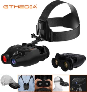 850nm IR Night Vision Binoculars Hunting Goggles Digital Infrared Record Video - Picture 1 of 22