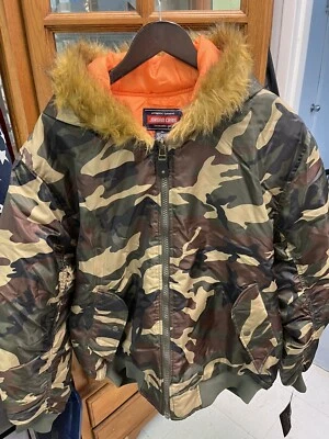 Chaqueta Jordan Craig Camuflada Talla XL Con Capucha Para Hombre Piel Sobre Capucha Foto 1 de 4