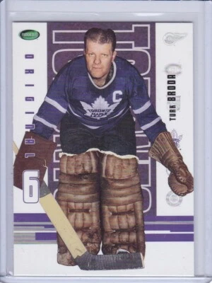 Turk Broda 2003 Parkhurst Original Six Toronto Hockey Card 57 - Image 1 of 2