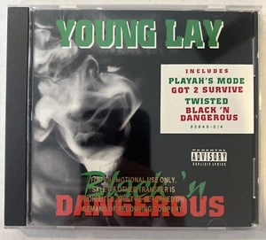 Young Lay - Black ‘n Dangerous CD 1996 Unplayed Promo w/ Hype - Picture 1 of 4