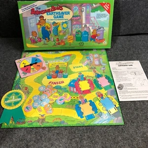 The Berenstain Bears Earthsaver Clean It Up (1993) Vintage Board Game Complete - Picture 1 of 16
