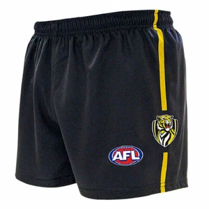 AFL RICHMOND TIGERS "NEW DESIGN" KIDS FOOTY SHORTS - BRAND NEW - Picture 1 of 1