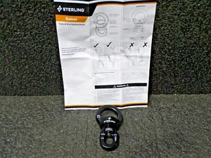 STERLING ROPE SR SWIVEL BLACK (DC) - Picture 1 of 4