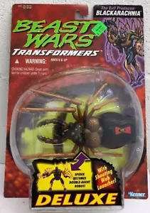 Beast Wars Deluxe Blackarachnia Evil Predacon Spider 1996 Kenner (Mint On Card) - Picture 1 of 2