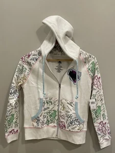 NWT Disney Parks Ink and Paint Zip Hoodie Women Animation Castle SZ XS - Picture 1 of 3