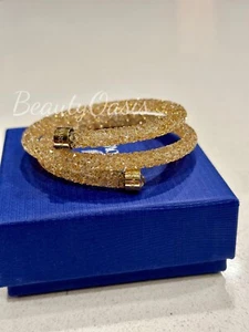 Brazalete doble Swarovski Crystaldust, mediano 5,4*5,4 cm, 5237763, (cc-104) - Imagen 1 de 15