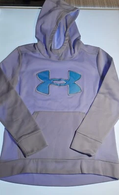 Sudadera azul Under Armour para niñas, talla YMD Foto 1 de 4