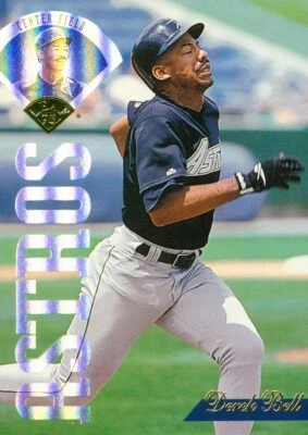 1995 Leaf Derek Bell 268 Astros - Image 1 of 2