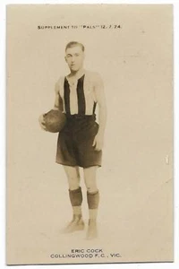 1923 / 24 Pals Periodical Eric COCK Collingwood /: - Bild 1 von 1