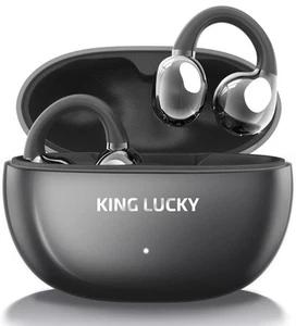 Open Ear Headphones Wireless Bluetooth OWS Hanging Earphones Ultra Open Clip ... - Picture 1 of 7