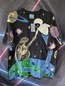 NWT Disney Pixar Wall-E Eve Vintage Look AOP T Shirt 2XL The Shirt Farm  - Picture 1 of 9
