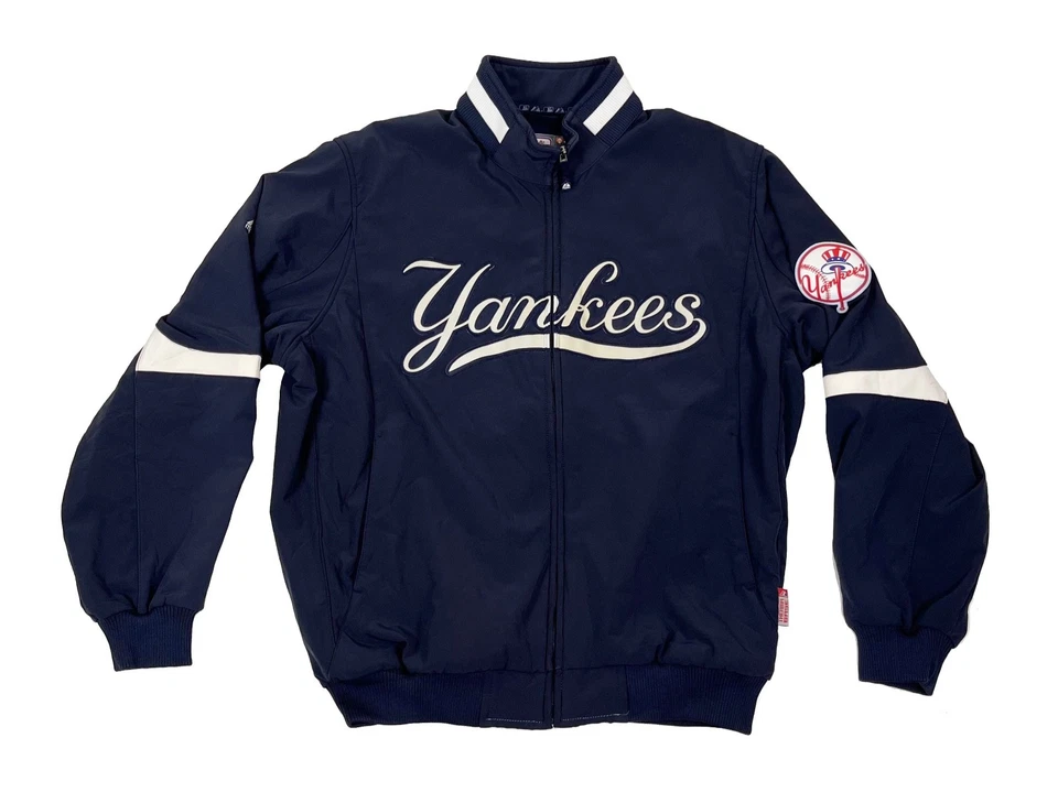 Vintage Majestic Therma Base New York Yankees Jacket MLB Size XL Foto 1 de 4