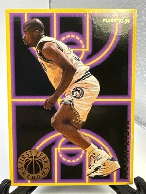 1993-94 Fleer - Isaiah Rider - #8 of 10 - First Year Phenoms - Timberwolves - Image 1 of 4