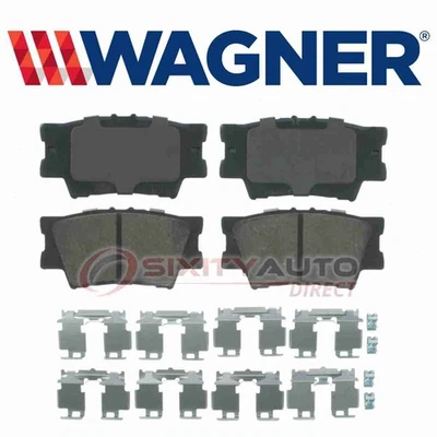 Wagner Brake Rear Disc Brake Pad Set for 2009-2010 Pontiac Vibe 2.4L L4 - up Foto 1 de 4