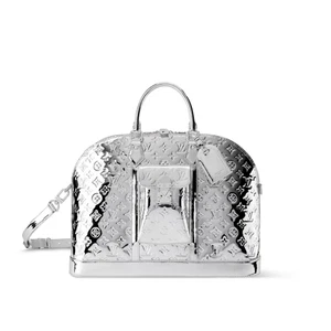 Authentic New) Louis Vuitton LV  Ski Alma Travel -M26410 New Release Silver Rare - Picture 1 of 8