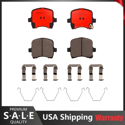 Brembo Front Ceramic Brake Pads Set For Chevy Malibu Pontiac G6 Solstice Saturn - Image 1 of 3