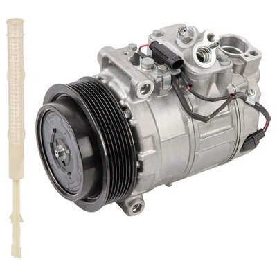 Compresor de aire acondicionado OEM con secador de aire acondicionado para Porsche Cayenne 2008 2009 2010 Foto 1 de 4